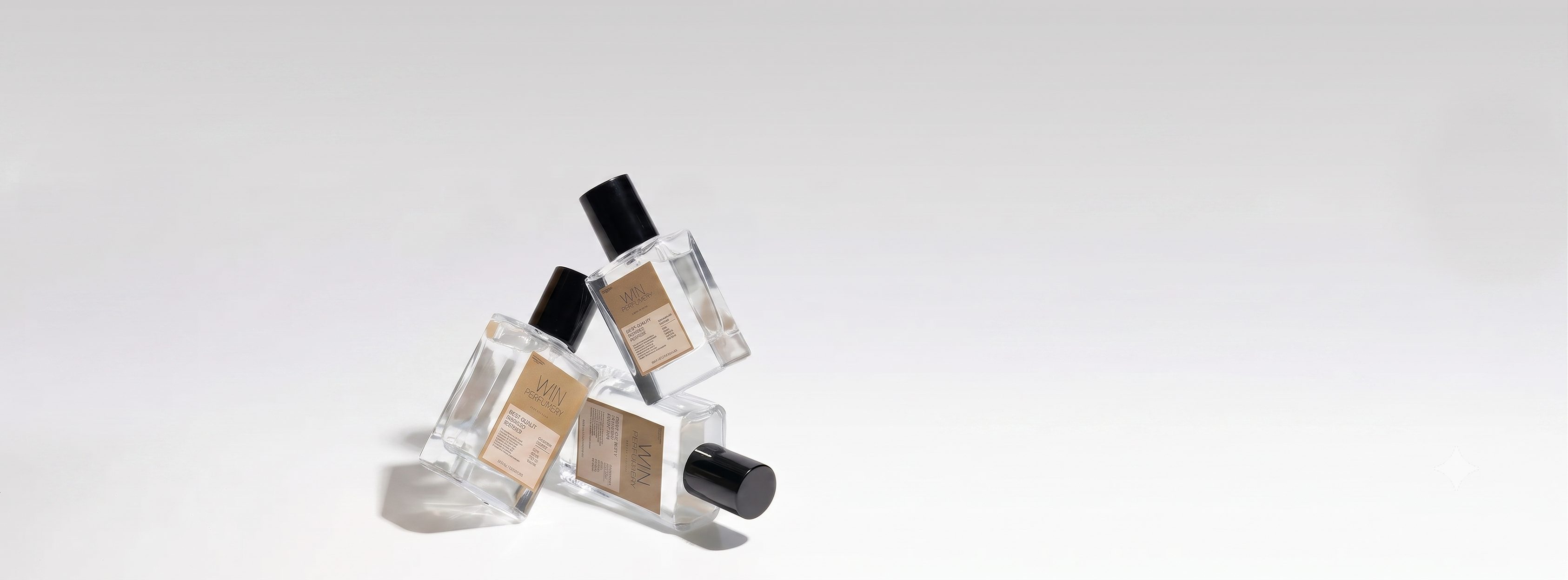 WIN Perfumery bottles